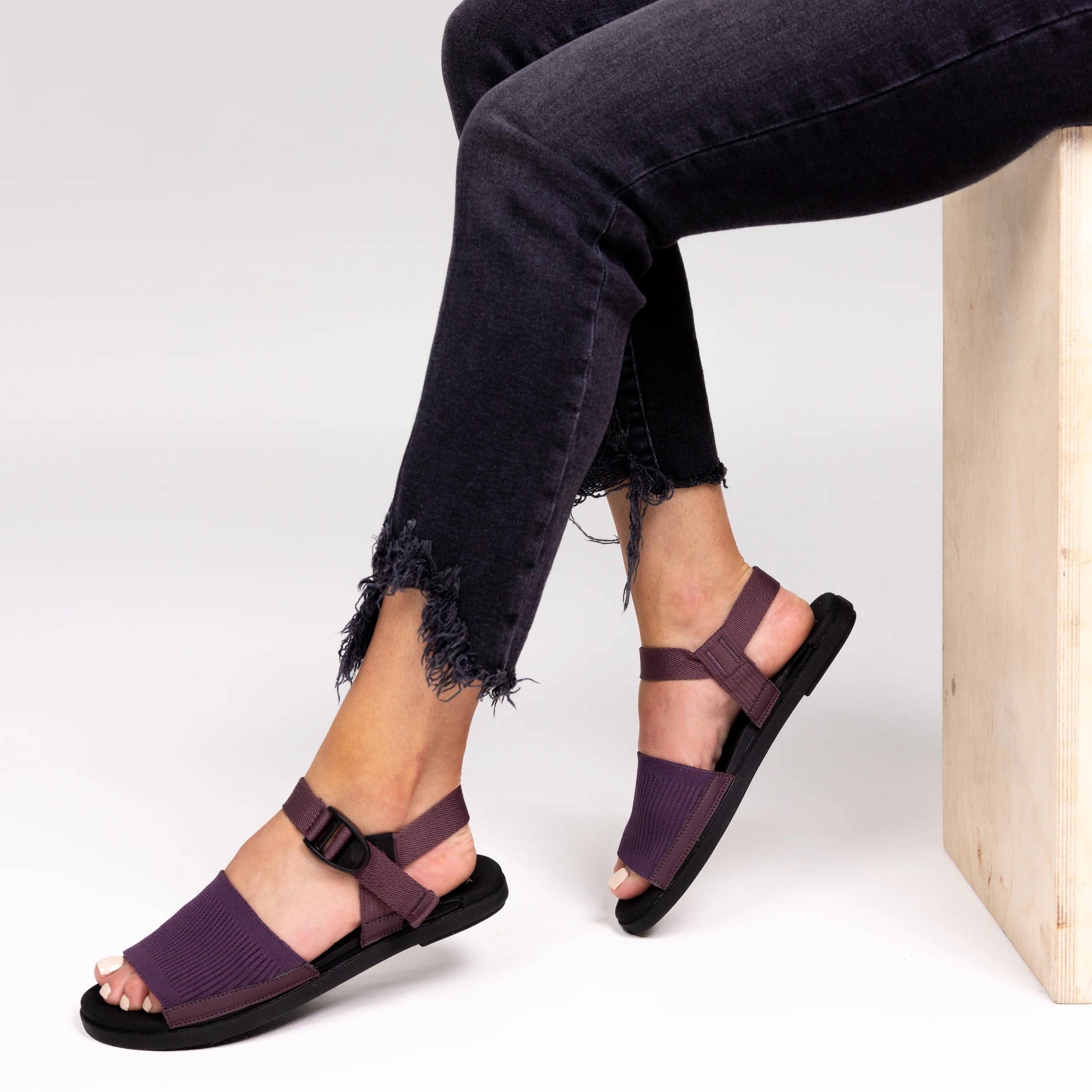 Suva - Violet Flats Top Only